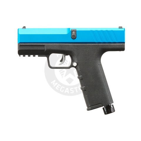 Lancer Defense LTL Higos .68 Cal Training Pistol, Paintball Gun Marker - (Navy Blue)