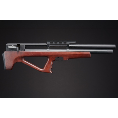 Lancer Air QL22 Bullpup PCP Airgun Rifle - (Black/Wood)