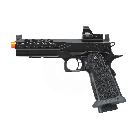 Lancer Tactical Stryk Hi-Capa 5.1 Gas Blowback Airsoft Pistol w/ Red Dot Sight - (Black)