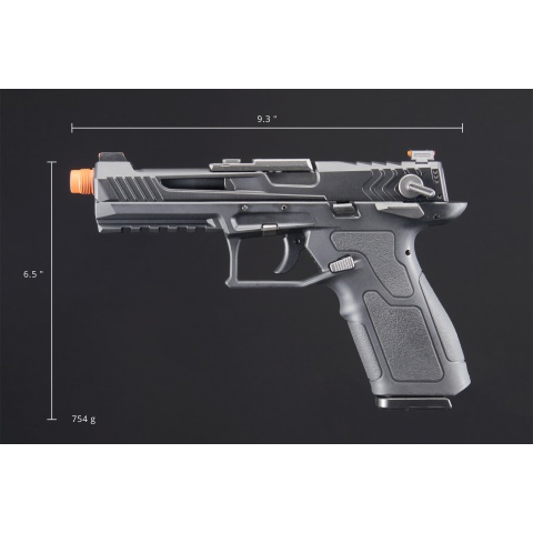 Lancer Tactical LTX Competition GBB Airsoft Pistol - (Black)