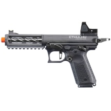 Lancer Tactical x Tandemkross CTHULHU Gas Blow Back Pistol w/ Red Dot Reflex Sight - (Black)
