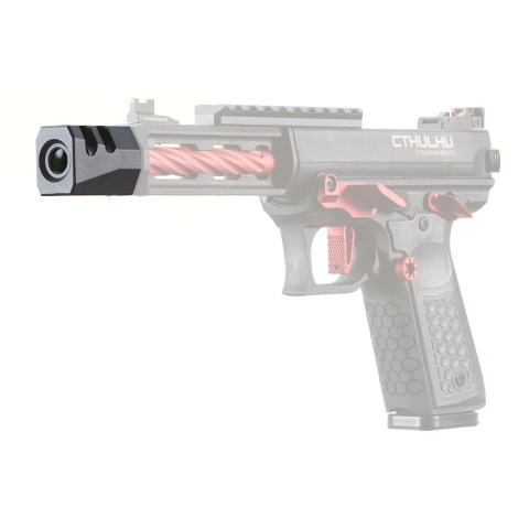 Lancer Tactical x Tandemkross CTHULHU Compensator Gas Blow Back Pistol- (Black)