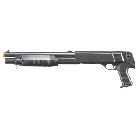 UKARMS M183A1 Spring Shotgun w/ 4 Bullet Shells, Pistol Grip - (Black)