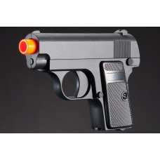 Lancer Tactical M222 Spring Powered Airsoft Pistol (Color: Black)