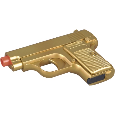 Omega Dual Spring Powered Airsoft Pistols (Color: Black & Gold)