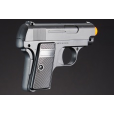 Omega Dual Spring Powered Airsoft Pistols (Color: Black & Gold)