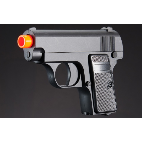 Omega Dual Spring Powered Airsoft Pistols (Color: Black & Gold)