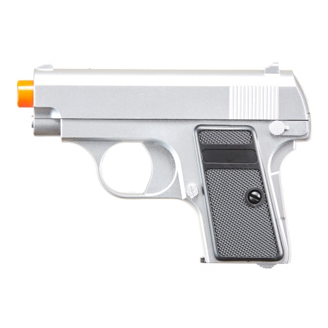 Lancer Tactical M222 Spring Powered Airsoft Pistol (Color: Silver)