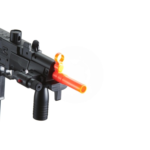 Double Eagle M35 Tactical Uzi Airsoft SMG Spring Powered Pistol