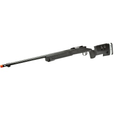 WellFire MB17B Airsoft Bolt Action Sniper Rifle (Color: Black)