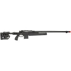 WellFire MB4415B Bolt Action Airsoft Sniper Rifle (Color: Black)