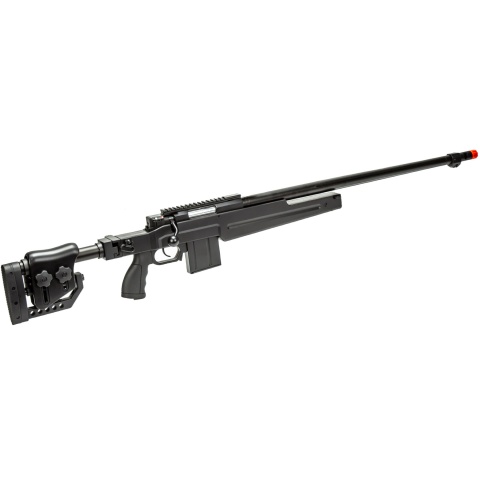 WellFire MB4415B Bolt Action Airsoft Sniper Rifle (Color: Black)