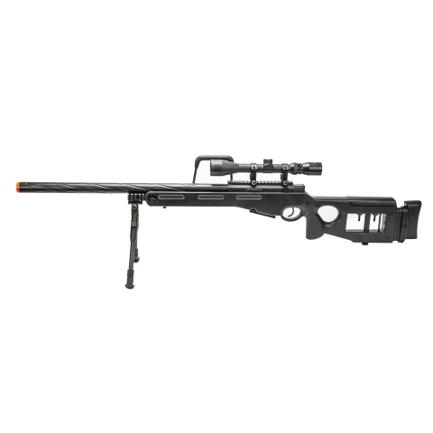 WellFire SV98 Bolt Action Airsoft Sniper Rifle w/ Scope and Bipod (Color: Gray)