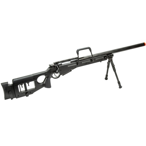 WellFire SV98 Bolt Action Airsoft Sniper Rifle w/ Bipod (Color: Gray)