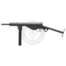 AGM Airsoft MP058 MKII STEN AEG WWII British Full Metal SMG - BLACK
