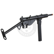 AGM Airsoft MP058 MKII STEN AEG WWII British Full Metal SMG - BLACK