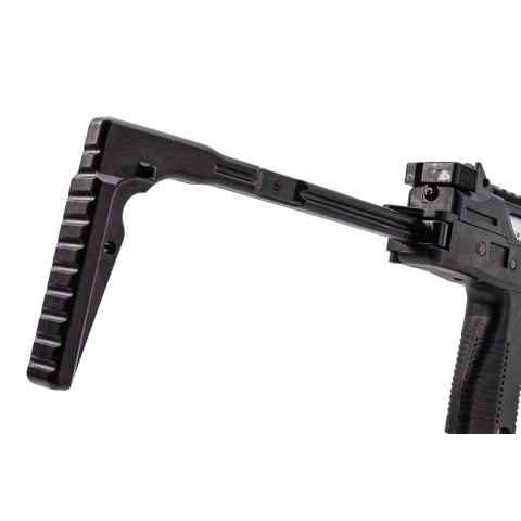 Maruyama MP-IX MP9 Type Gas Blowback Airsoft SMG w/ QD Tracer-Compatible Silencer - (Black)