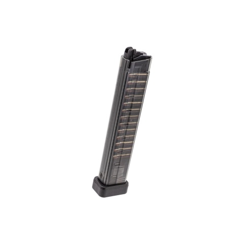 Maruyama MP-IX MP9 Type Gas Blowback Airsoft SMG w/ QD Tracer-Compatible Silencer - (Black)