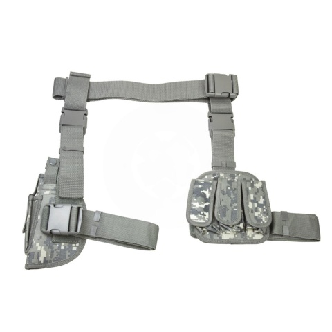 NcStar Vism Drop Leg Holster & Mag Pouch 