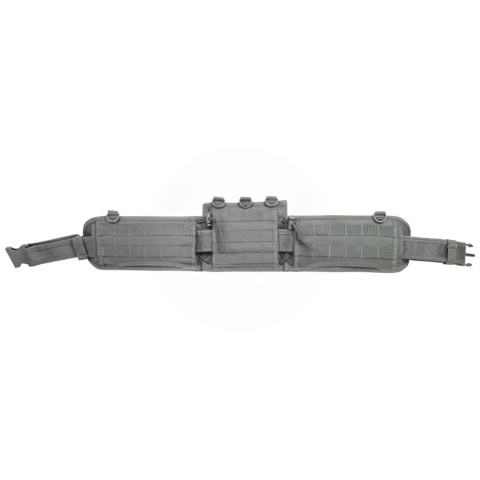 NcStar Low-Profile MOLLE Battle Belt w/ QD Combat Belt - (Urban Gray)