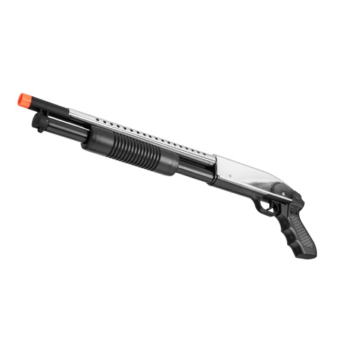 UKARMS P388 Spring Single Shot Airsoft Shotgun (SILVER)