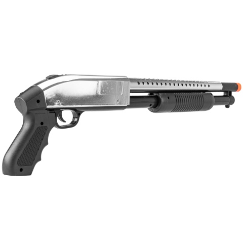UKARMS P388 Spring Single Shot Airsoft Shotgun (SILVER)