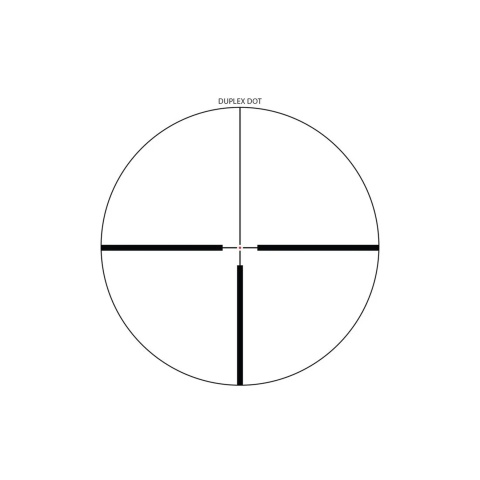 Primary Arms Classic Series 1-6x24 SFP Rifle Scope - Illuminated Duplex Reticle - (Black)