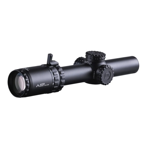 Primary Arms SLx 1-6x24 SFP Rifle Scope Gen IV - Illuminated ACSS Nova 5.56/.308 Fiber Wire Reticle - (Black)