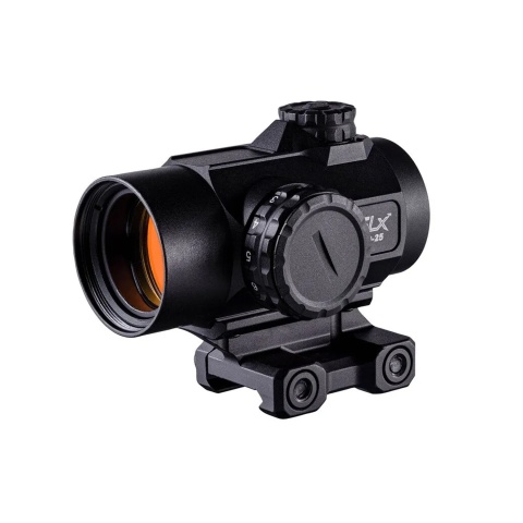 Primary Arms SLx MD-25 Rotary Knob 25mm Microdot Gen II with AutoLive - 2 MOA Red Dot - (Black)