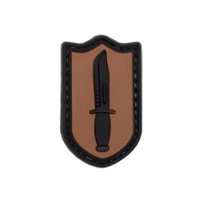 Dagger PVC Patch (Color: Brown)