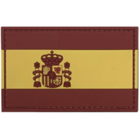 Spanish Flag PVC Patch Full Color