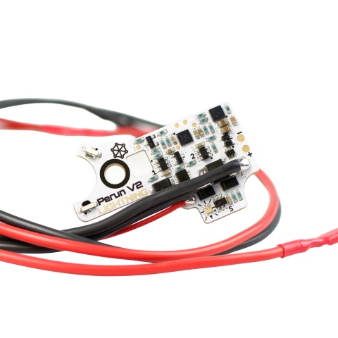 Perun V2 Lightning Optical & Magnetic MOSFET for V2 Airsoft AEG Gearboxes - (Rear Wired)