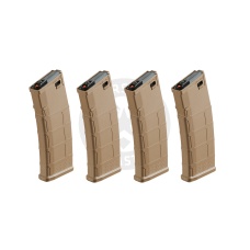 Poseidon AR M4 220 Rounds AEG Magazines x 4 Pack