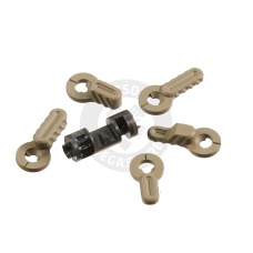 PTS Syndicate Airsoft B.A.D. Ambidextrous Safety Set - FULL AUTO