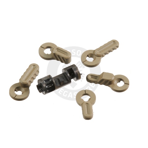 PTS Syndicate Airsoft B.A.D. Ambidextrous Safety Set - FULL AUTO