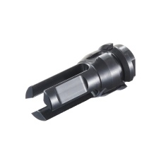 PTS Airsoft Dead Air Sandman-L Mock Suppressor w/ PTS Dead Air Keymo Flash Hider & Tracer - (FDE)