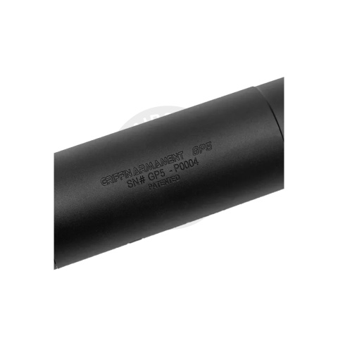 PTS Griffin Armament GP5 14mm CCW Direct Thread Suppressor - (Black)