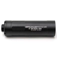 PTS Griffin Armament Resistance22 14mm CCW Direct Thread Mock Suppressor - (Black)