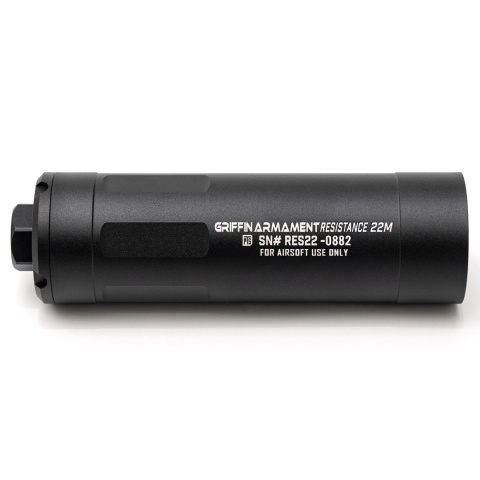 PTS Griffin Armament Resistance22 14mm CCW Direct Thread Mock Suppressor - (Black)