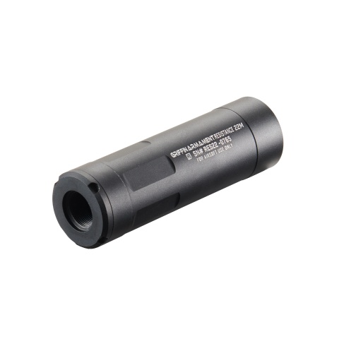 PTS Griffin Armament Resistance22 14mm CCW Direct Thread Mock Suppressor - (Black)
