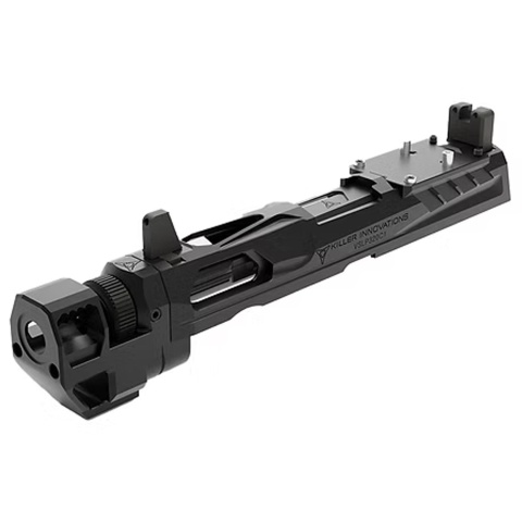 PTS Killer Innovations Velocity V1 Slide and Barrel Conversion Kit for SIG AIR P320 M18 & X Carry GBB Pistols - (Black)