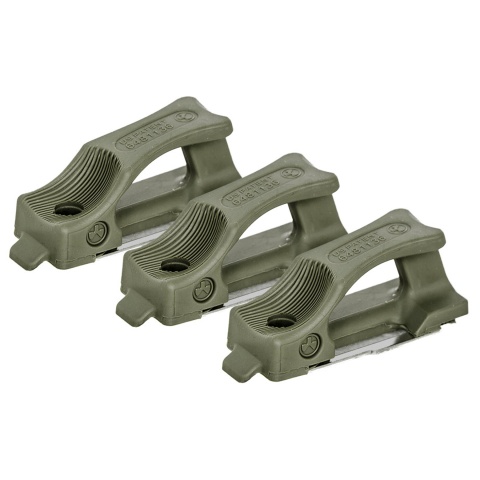 PTS High Cap Magpul Ranger Plate - 3 Pack - (OD Green)
