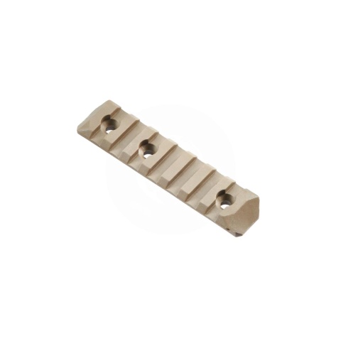 PTS Airsoft Upgraded 7-Slot KeyMod Rail Section - DARK EARTH