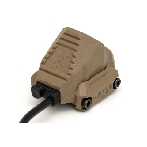 PTS Unity Tactical AXON-SL Modular Pressure Switch Picatinny RIS Mount 2.5mm Plug - (Dark Earth)