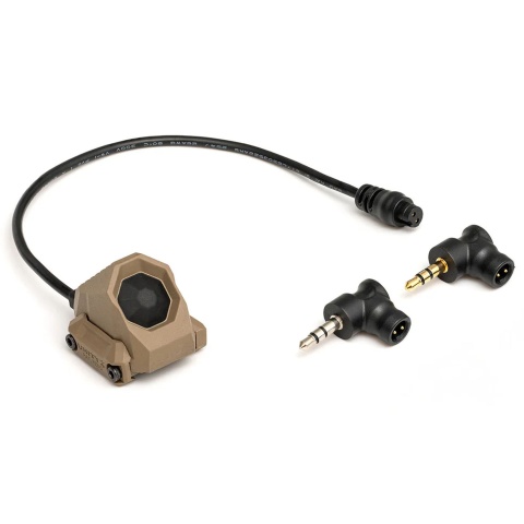 PTS Unity Tactical AXON-SL Modular Pressure Switch Picatinny RIS Mount 2.5mm Plug - (Dark Earth)