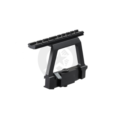 Ranger Armory CNC AK47/74 Side Rail Scope QD Mount (Color: Black)