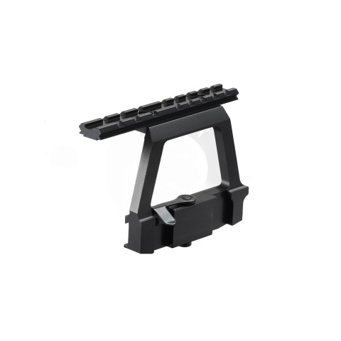 Ranger Armory CNC AK47/74 Side Rail Scope QD Mount (Color: Black)