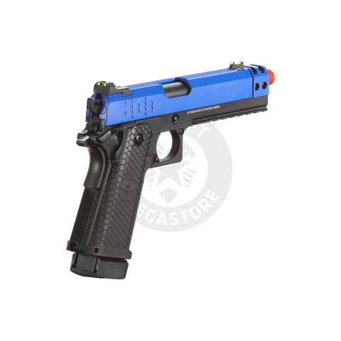 Raven Hi-Capa HEX-Comp Dual Tone Pistol - (Black/Blue)