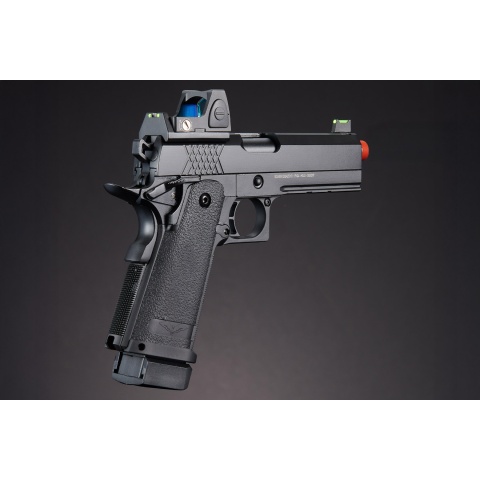 Raven Airsoft 4.3 Hi Capa + Micro Red Dot - Black