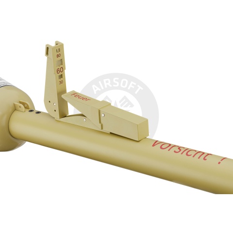 Panzerfaust 100m 1:1 Scale Replica Grenade Launcher (Color: Sand Gelb)
